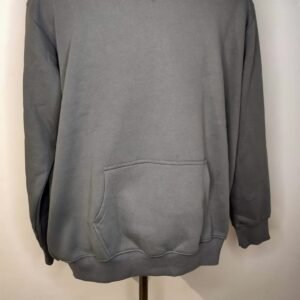 GREY SOLID HOODIE
