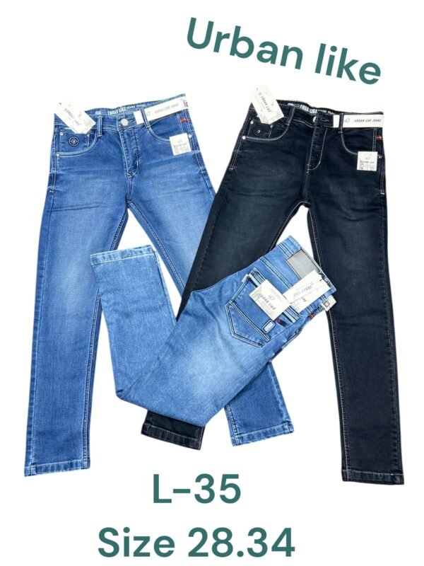 Cotton Denim Jeans