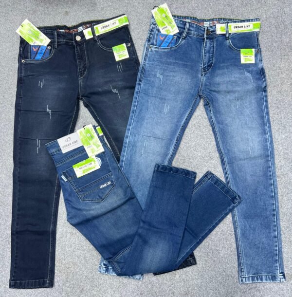 Cotton Denim Jeans